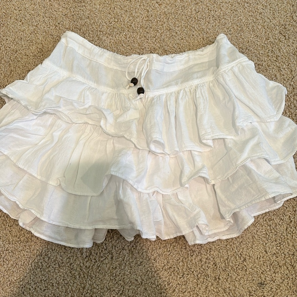 Seaspice white beach skirt